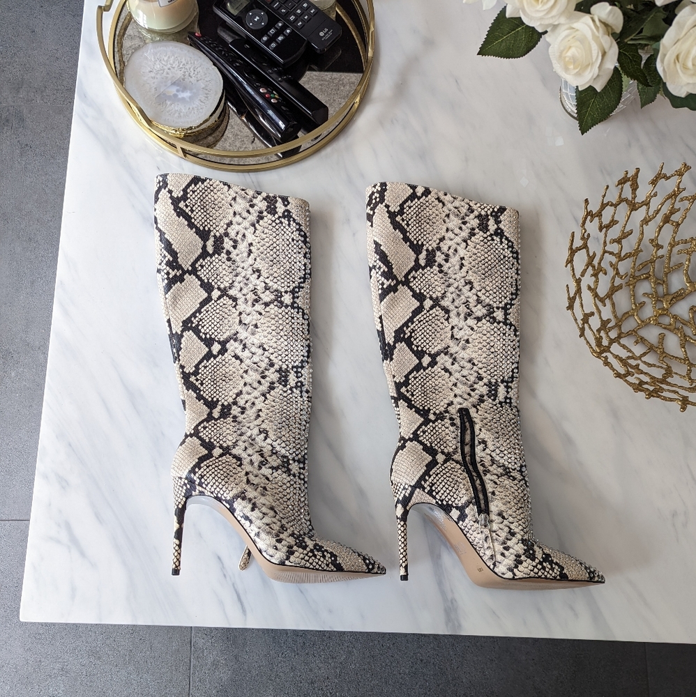 Snake Print Boots - JLo Afern2 Boots